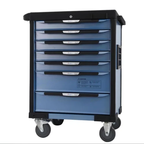 New SY-607 Tool Trolley Maintain Tools Set with 7 Drawers 258pcs Soft Case Workshop for Car Beauty Mechanics 800*470*980mm